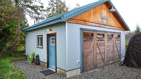 metal garage tiny house|modern tiny homes with garage.